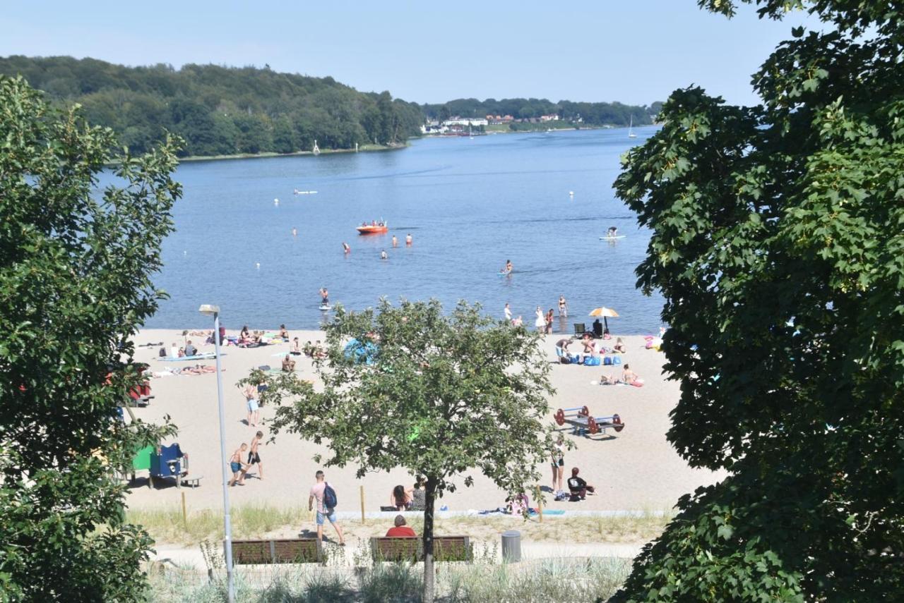 Fewo1846 Strandresidenz Wassersleben - Strandkoje - Komfortables Studioapartment Mit Meerblick Am Strand Harrislee Bagian luar foto