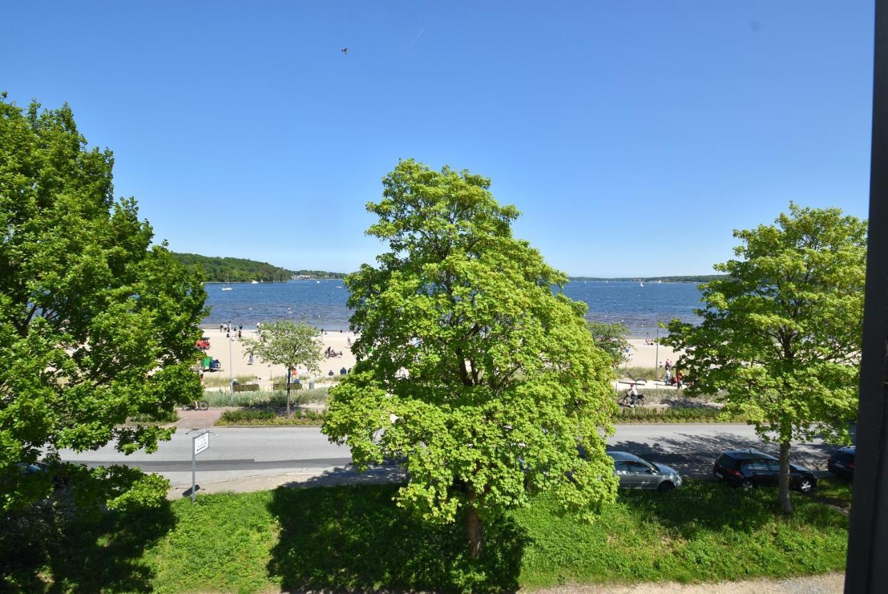 Fewo1846 Strandresidenz Wassersleben - Strandkoje - Komfortables Studioapartment Mit Meerblick Am Strand Harrislee Bagian luar foto