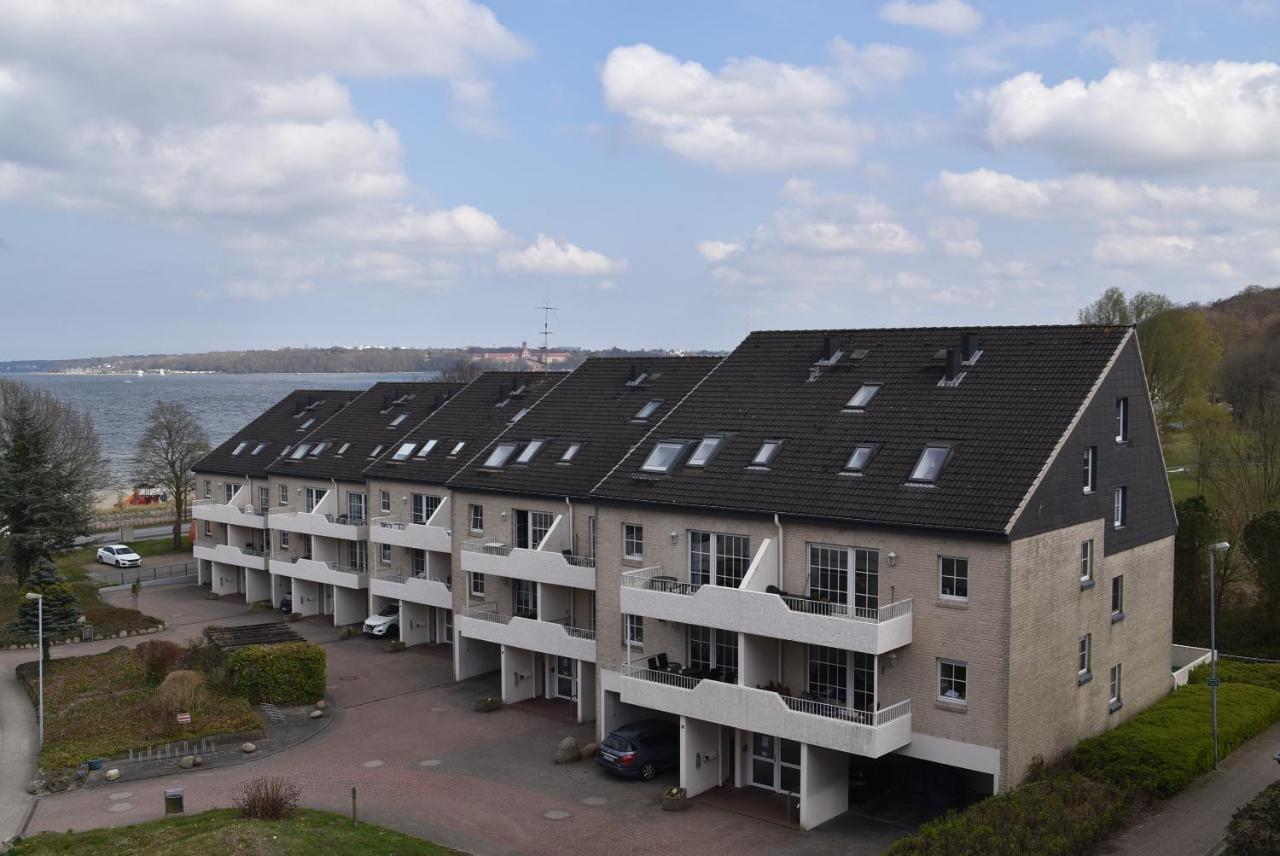 Fewo1846 Strandresidenz Wassersleben - Strandkoje - Komfortables Studioapartment Mit Meerblick Am Strand Harrislee Bagian luar foto