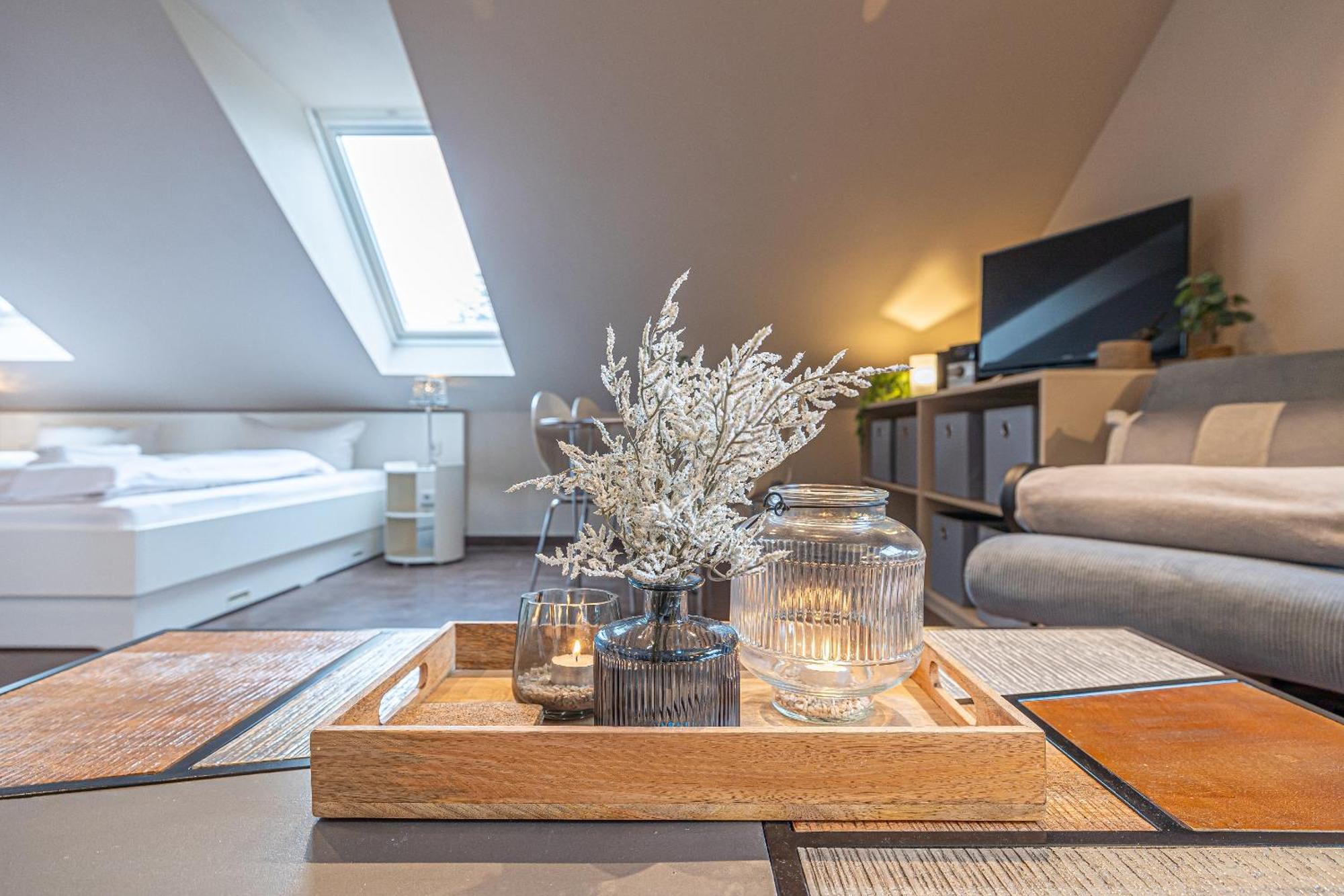 Fewo1846 Strandresidenz Wassersleben - Strandkoje - Komfortables Studioapartment Mit Meerblick Am Strand Harrislee Bagian luar foto