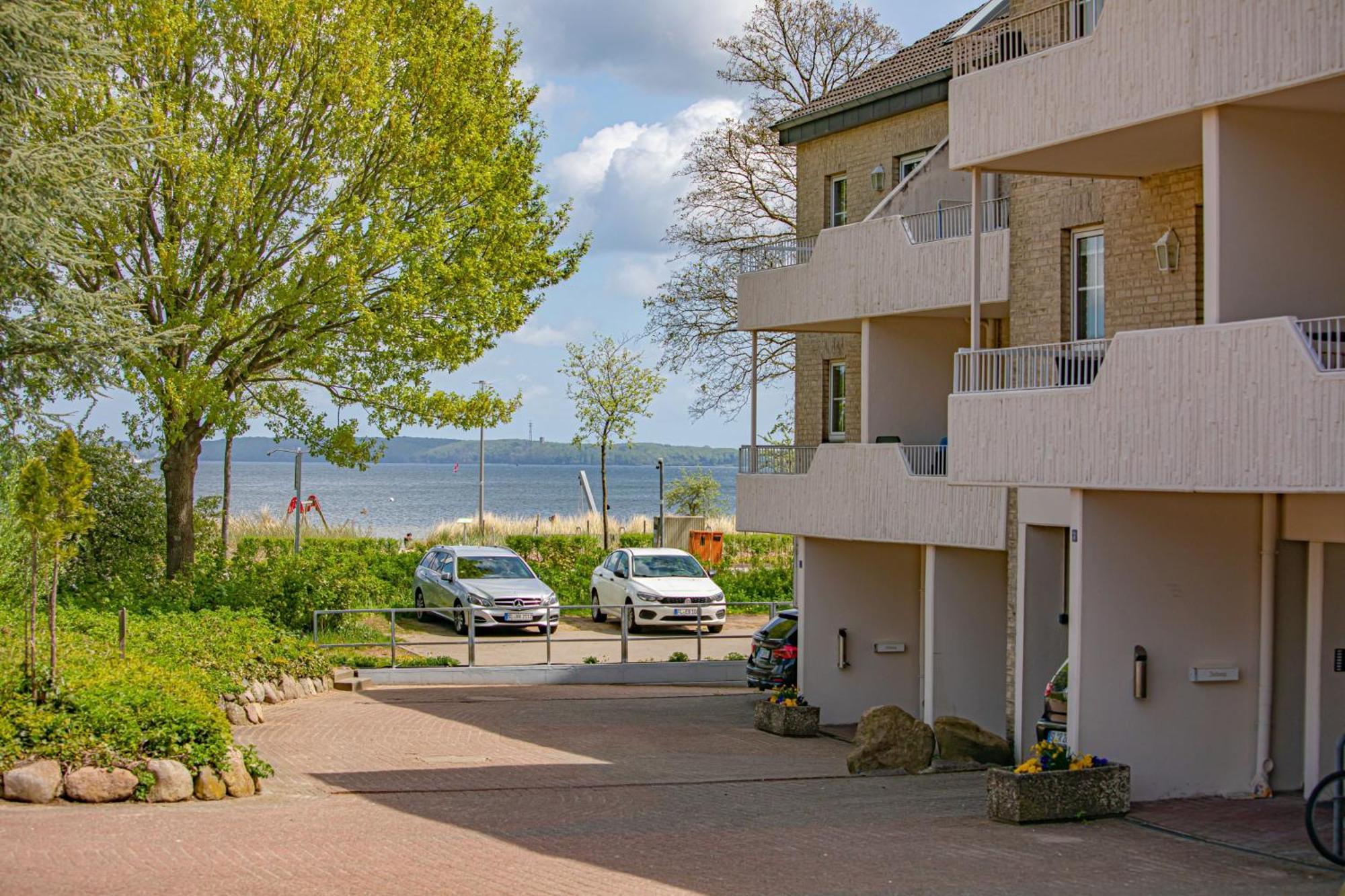 Fewo1846 Strandresidenz Wassersleben - Strandkoje - Komfortables Studioapartment Mit Meerblick Am Strand Harrislee Bagian luar foto